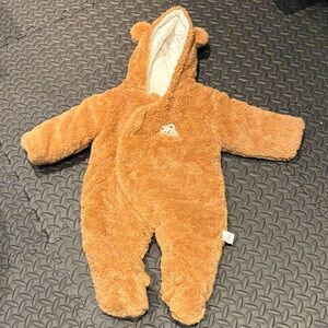 Cozy Brown Bear Kids One Piece